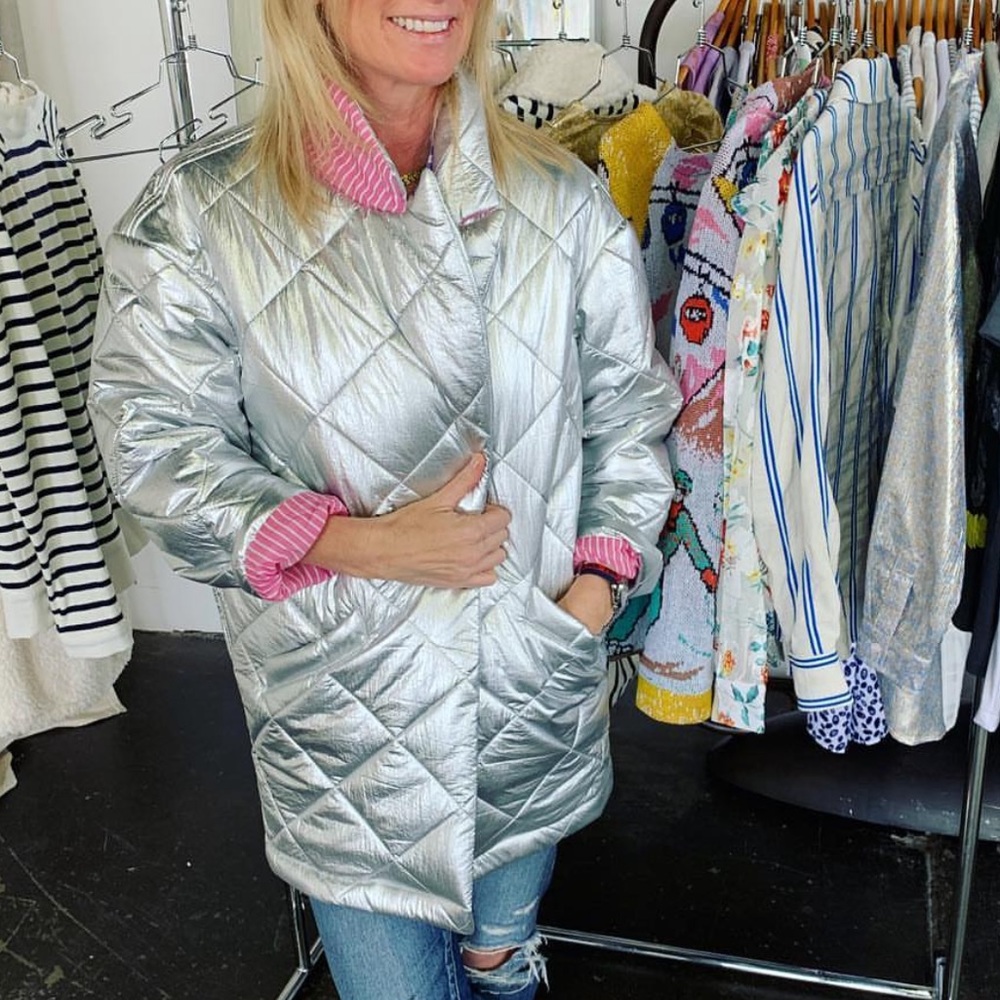 Koch Silver Puffer Jacket